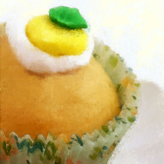 Cupcake al limone