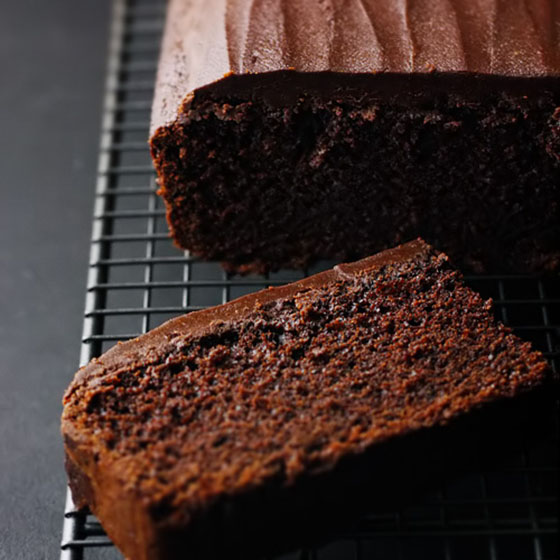 Dressy Chocolate Loaf Cake